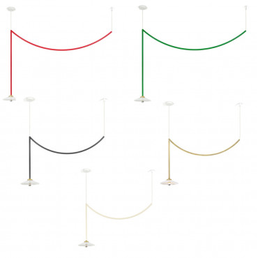 Suspension "Ceiling Lamp N°4 / N°5" en métal (Plusieurs dimensions et coloris disponibles) - Valerie Objects