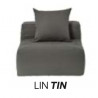 Fauteuil "Urban Solo" L.100*P.110 cm (Plusieurs coloris disponibles) - Bed And Philosophy