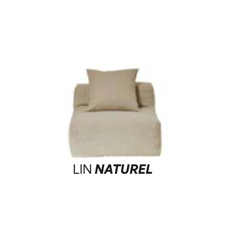 Fauteuil "Urban Solo" L.100*P.110 cm (Plusieurs coloris disponibles) - Bed And Philosophy