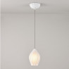 Suspension FIN Medium, câble gainé de coton gris clair Blanc naturel - Original BTC