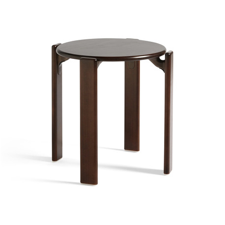 Tabouret bas "Rey" en hêtre laqué (Plusieurs coloris disponibles) - Hay