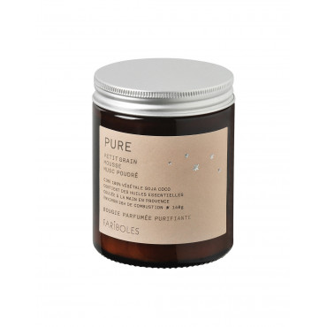 Bougie parfumée PURE 140g - Fariboles