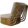 Fauteuil lounge Indoor / Outdoor "Bohemian 72" (Plusieurs coloris disponibles) - Gubi