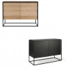 BUFFET MONOLIT SIDEBOARD 2 Portes Black  - Universo Positivo