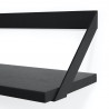 Etagère murale Noir RIBBON SHELF UP - Universo Positivo