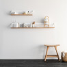 Etagère murale Noir RIBBON SHELF UP - Universo Positivo