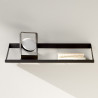 Etagère murale Noir RIBBON SHELF UP - Universo Positivo