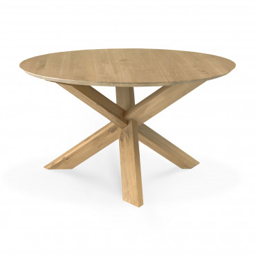 Table ronde en chêne "Circle" (Plusieurs dimensions disponibles) - Ethnicraft