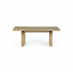Table extensible DOUBLE en chêne ou teck - Ethnicraft