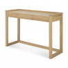 Console bureau FRAME en chêne (2 tiroirs)-Ethnicraft