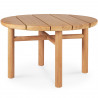 Table basse Outdoor "Quatro" en teck Ø68 cm - Ethnicraft