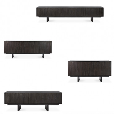 Meuble TV / Buffet  "Mosaic" en teck (Plusieurs dimensions disponibles) - Ethnicraft