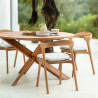 Table ronde Outdoor "Circle" en teck (Plusieurs dimensions possibles) - Ethnicraft