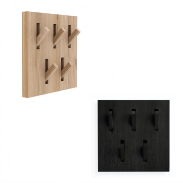 Porte manteau en chêne "Utilitile" (Plusieurs coloris disponibles) - Ethnicraft