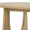 Table GEOMETRIC en chêne L.250*l.100 cm - Ethnicraft