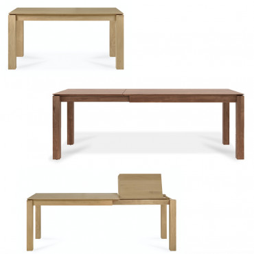 Table fixe ou extensible Slice - Ethnicraft