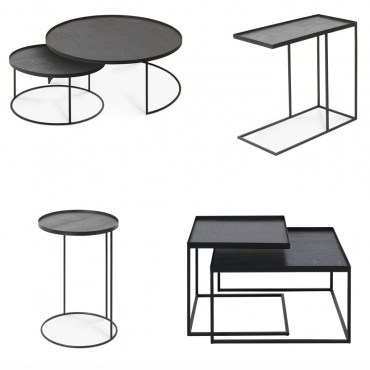 Table basse / Table d'appoint "Tray" (Plusieurs modèles et dimensions disponibles) - Ethnicraft