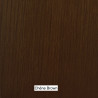 Buffet / Enfilade "1050" Small en chêne / verre (Plusieurs coloris disponibles) - 366 Concept
