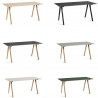 Table Copenhague "CPH10" L.160*80cm (Plusieurs coloris disponibles) - Hay