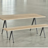 Banc Pyramide 12 Wim Rietveld Longueur 250cm - Hay