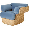 Fauteuil "Basket Chair" en rotin (Plusieurs coloris disponibles) - Gubi
