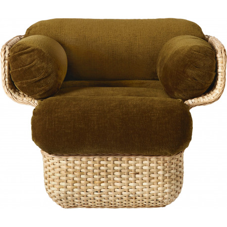 Fauteuil "Basket Chair" en rotin (Plusieurs coloris disponibles) - Gubi