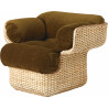 Fauteuil "Basket Chair" en rotin (Plusieurs coloris disponibles) - Gubi