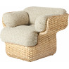 Fauteuil "Basket Chair" en rotin (Plusieurs coloris disponibles) - Gubi