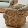 Canapé 2 places "Basket Chair" en rotin (Plusieurs coloris disponibles) - Gubi