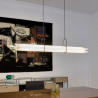 Suspension "NL12" L.130 cm en verre - Dcw Editions