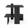 Table d'appoint "Abstract" L.56 cm en teck - Ethnicraft