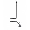 Suspension Plafonnier n°312 / H de 66 à 116 cm  - Lampes Gras - DCW éditions 