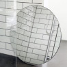 Miroir rond "Walls" Ø50 cm verre transparent - House Doctor