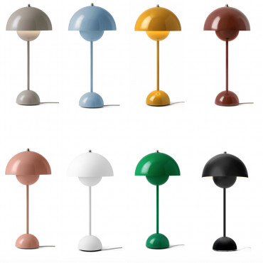 Lampe de table FlowerPot VP3 Verner Panton - &Tradition