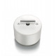 Bouton poussoir Rotatif "Do" en porcelaine blanche pose en saillie (Plusieurs options disponibles) - Fontini
