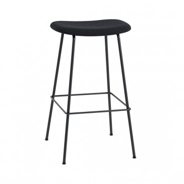 Tabouret haut "Fiber" pieds métal (Plusieurs coloris et dimensions disponibles) - Muuto