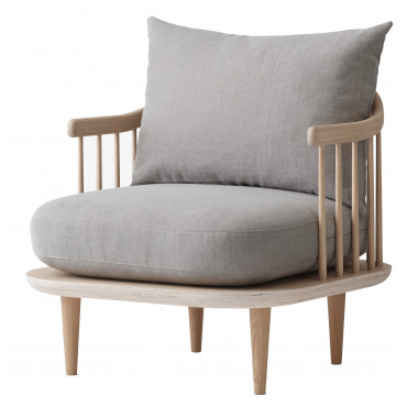 Fauteuil "Fly SC10" en chêne (Plusieurs coloris disponibles) - &Tradition