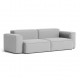 Canapé modulable Mags Soft accoudoirs bas combinaison N°1 L. 238 cm - Hay