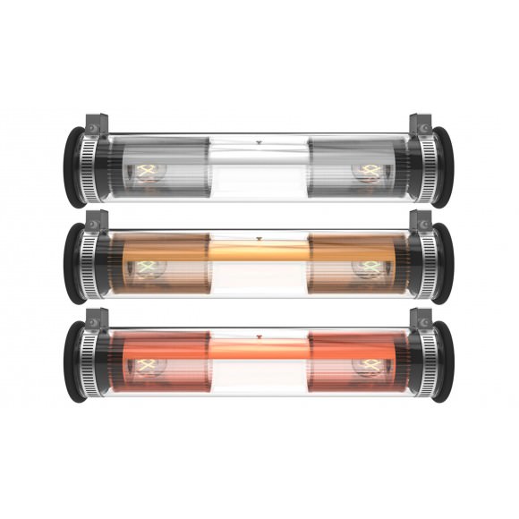 Lampe "In the Tube" argent 100-350 - DCW éditions