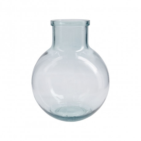 vase "Aran" en verre recyclé transparent - House Doctor