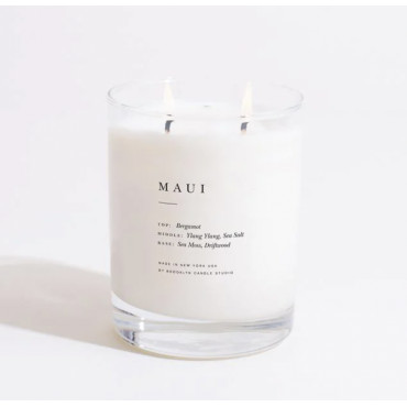 Bougie parfumée Escapist "MAUI" - Brooklyn Candle Studio