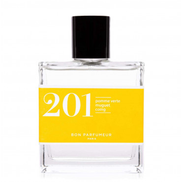 L'Eau de parfum 201 à la pomme verte, au muguet et au coing - Bon Parfumeur