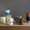 Tasse à café "SCS" en porcelaine (Plusieurs coloris disponibles) - Kinto