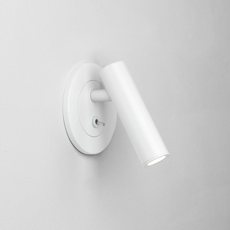 Applique / Liseuse orientable"Enna" coloris blanc mat - Astro