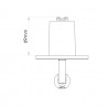 Applique / Liseuse orientable"Enna" coloris blanc mat - Astro