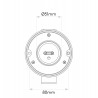 Applique / Liseuse orientable"Enna" coloris blanc mat - Astro