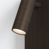 Applique / Liseuse orientable"Enna" coloris bronze - Astro