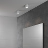Applique / Plafonnier étanche "Koss II" coloris gris texturé - Astro