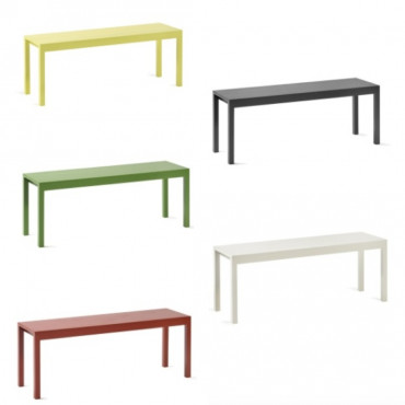 Banc en frêne "Silent" L.120*l.35*H.45 cm (Plusieurs coloris disponibles) - Valerie Objects