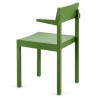 Chaise en frêne avec accoudoirs "Silent" (Plusieurs coloris disponibles) - Valerie Objects
